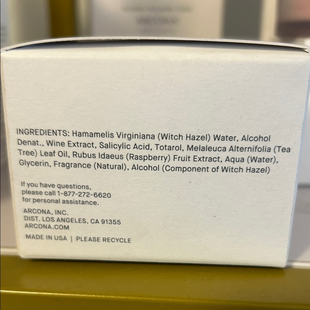 Raspberry Clarifying Pads - White - Picture 3 of 5